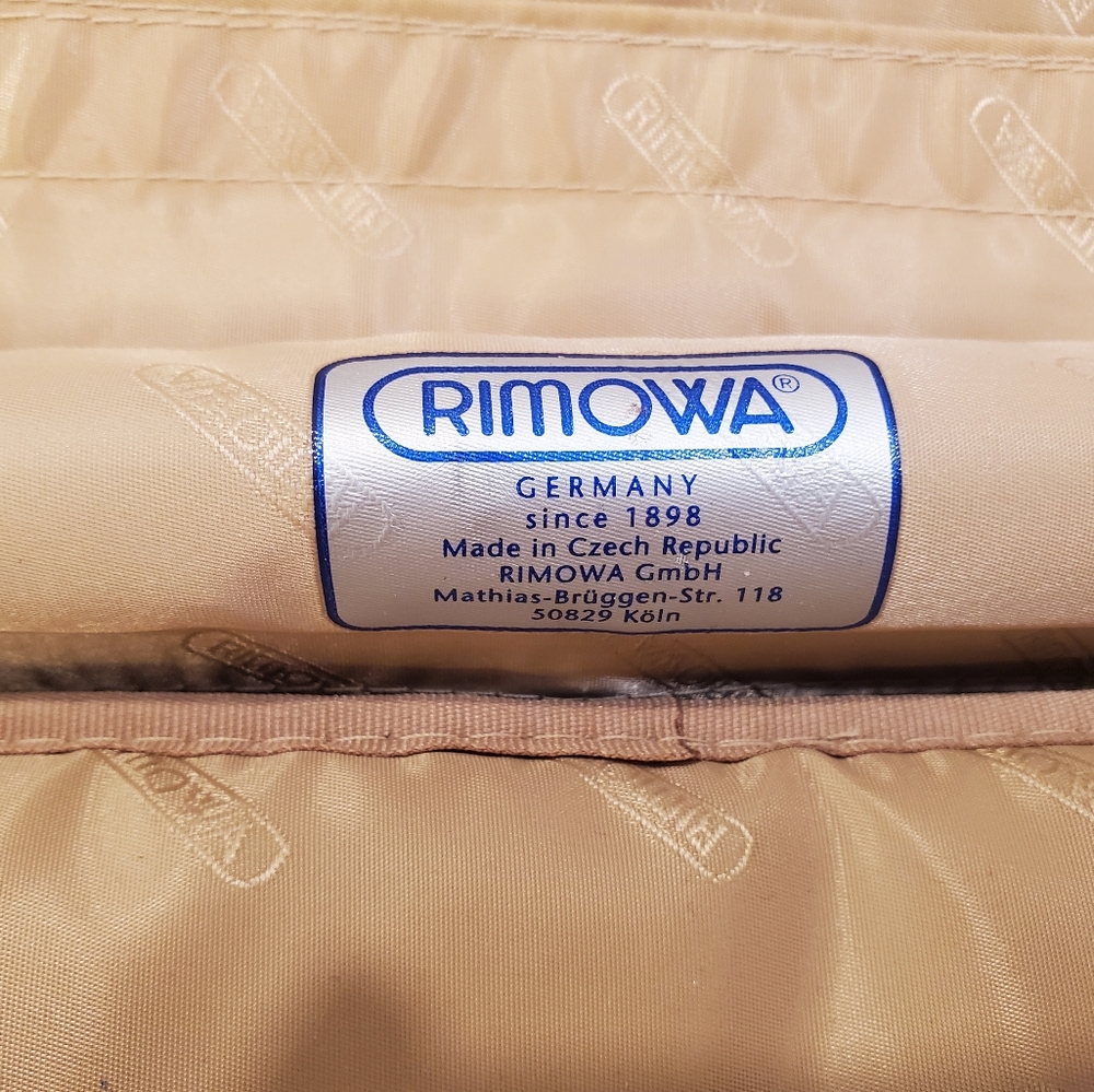Rimowa Cherry Red Hard Shell Bolero Laptop Computer Bag/Briefcase - Picture 14 of 15